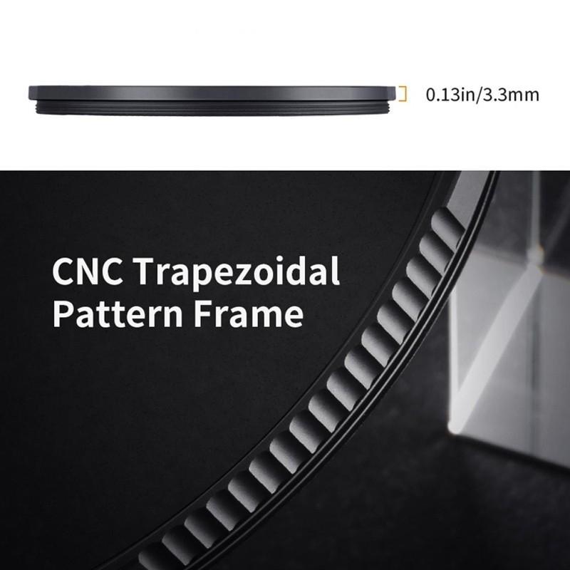 Nano-X, optical glass black soft filter 1 ultra-clear 1/1 coated