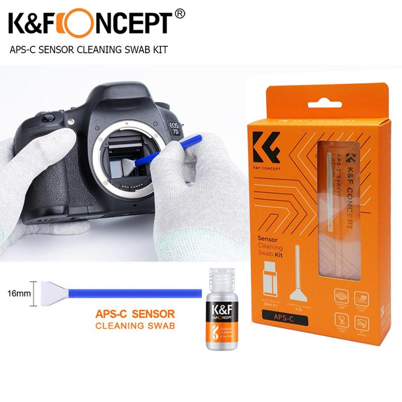 K&F CONCEPT APS-C SENSOR CLEANING SWAB KIT_TP