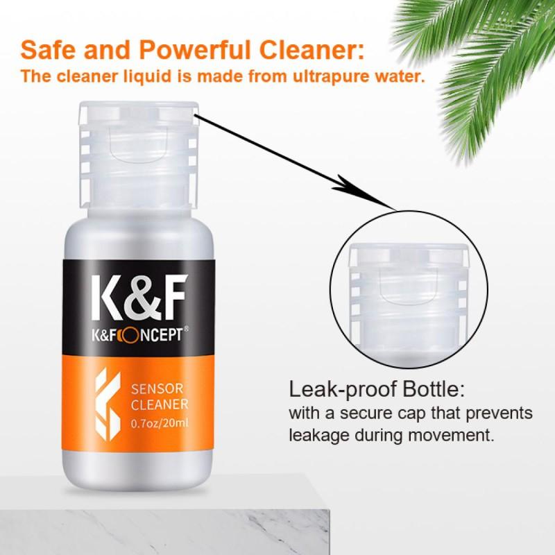 K&F CONCEPT APS-C SENSOR CLEANING SWAB KIT_TP