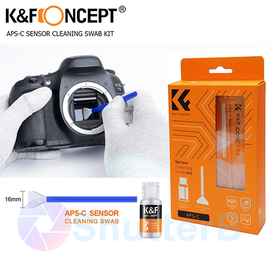 K&F CONCEPT APS-C SENSOR CLEANING SWAB KIT