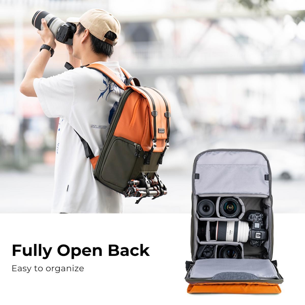 K&F CONCEPT KF13.087AV BETA Backpack 20L (Black)_TP