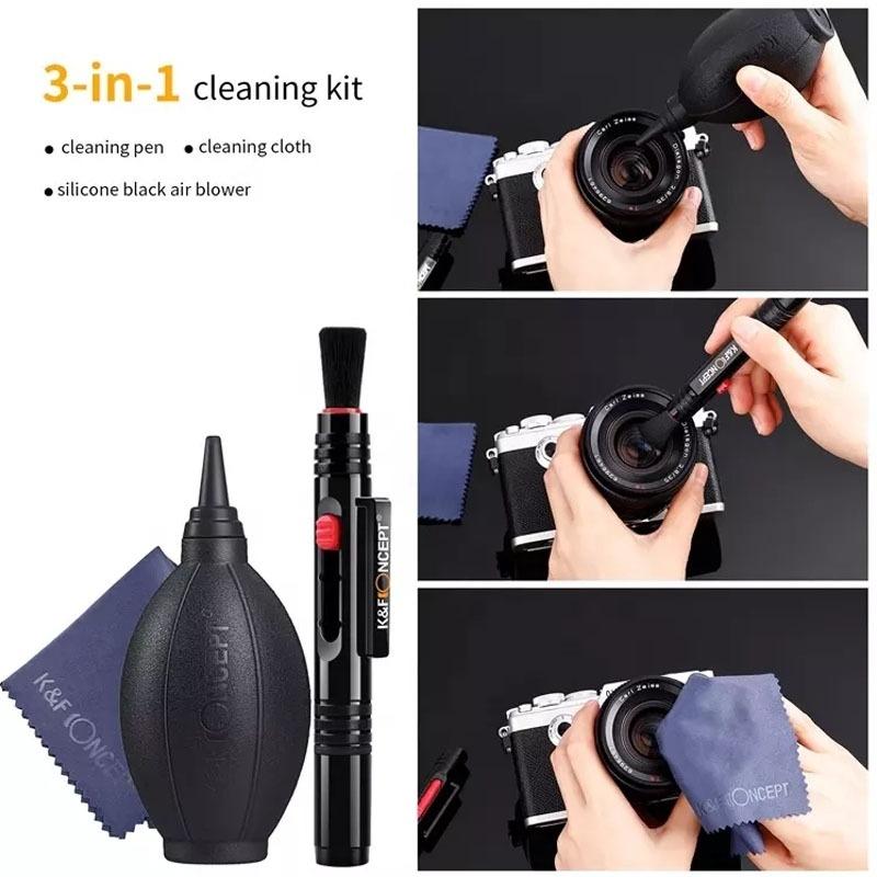 K&F CONCEPT SKU.1694 3 IN 1 CAMERA CLEANING KIT_TP