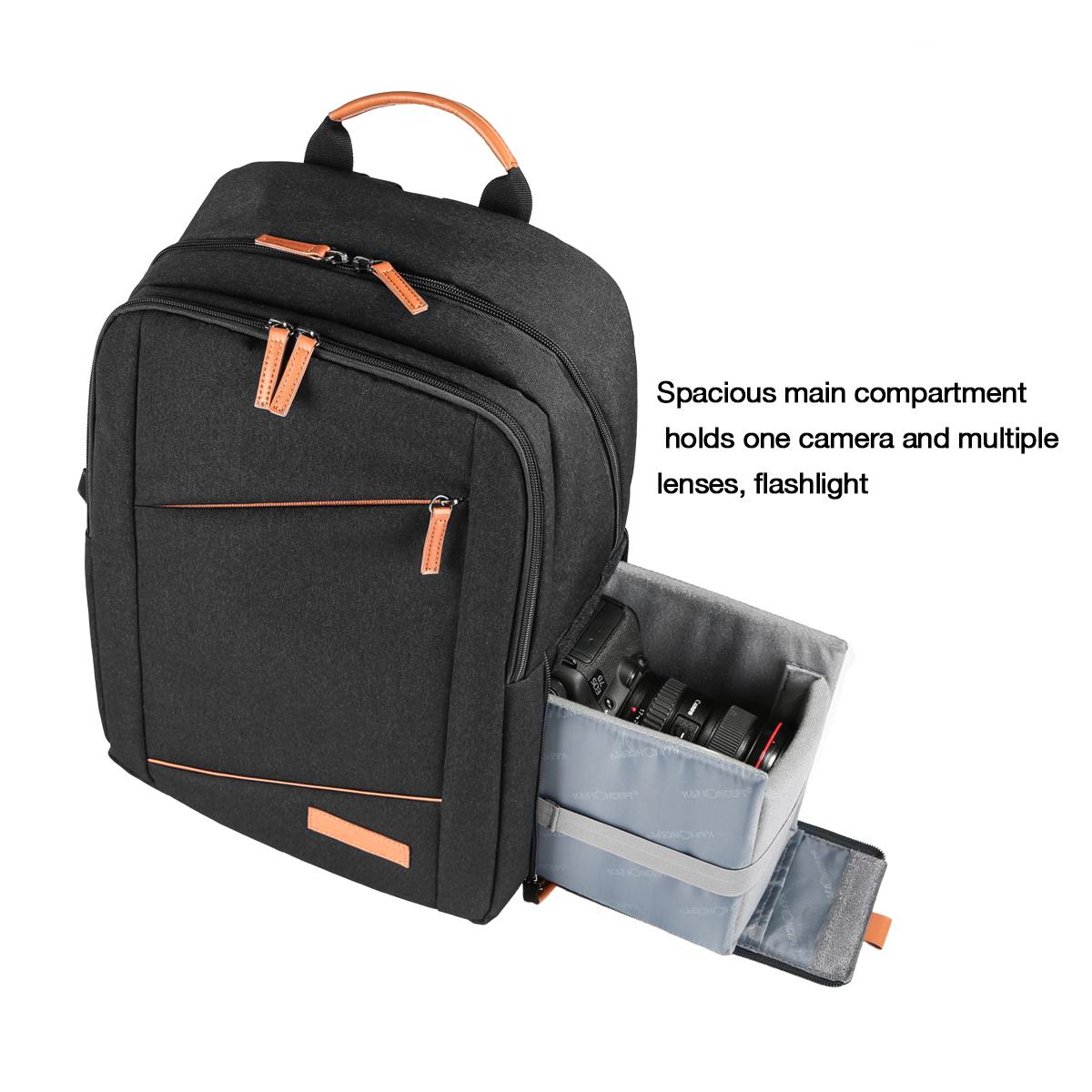 K&F Concept 13.072 DSLR Camera Travel Multi-functional Backpack_TP