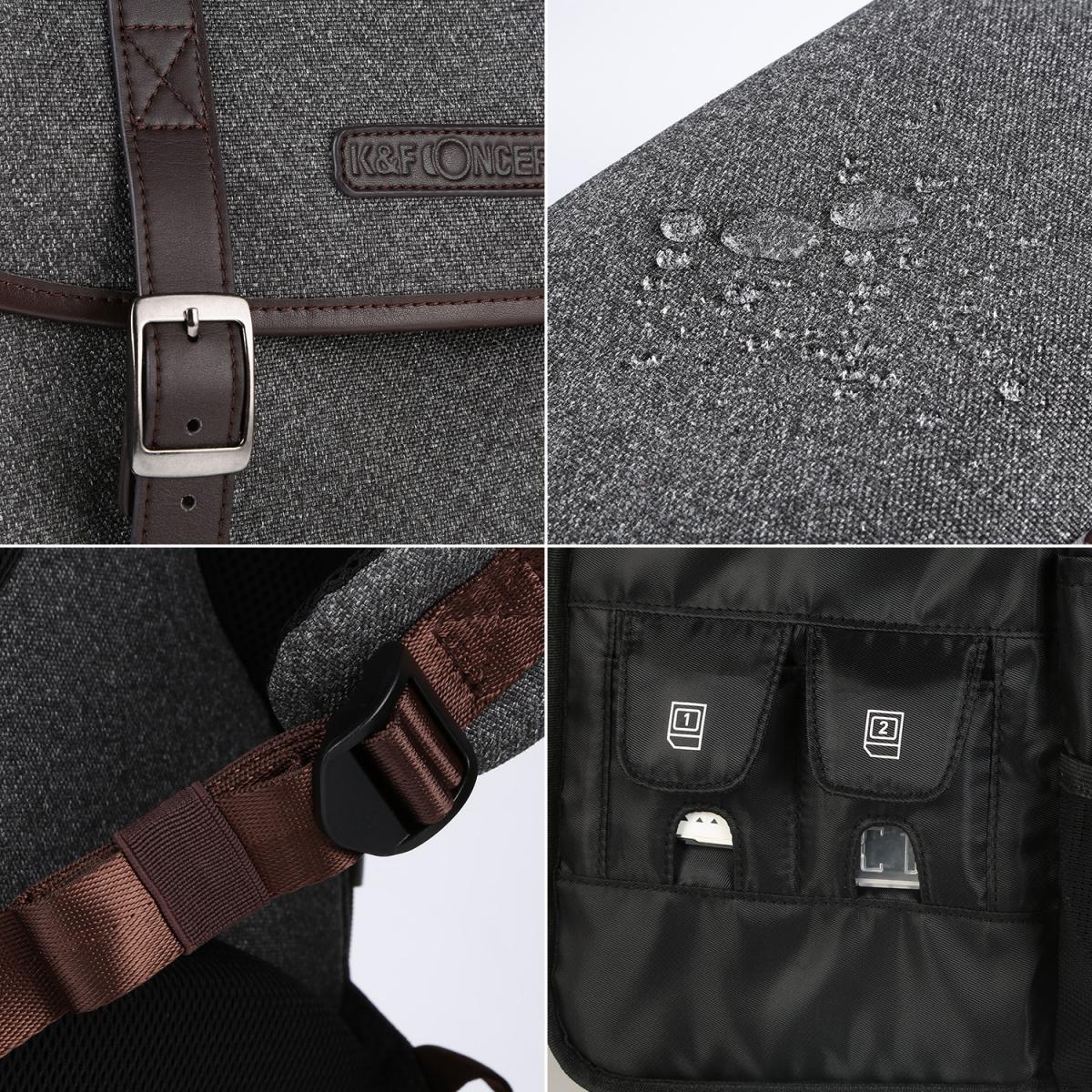 K&F Concept 13.080 DSLR Camera Backpack_TP