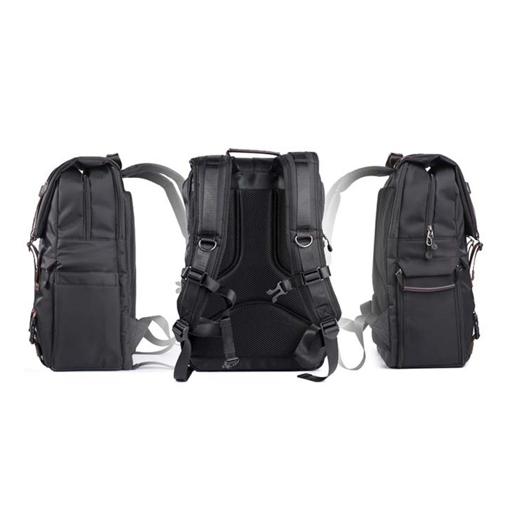 K&F LENS ADK&F Concept 13.092 Multifunctional DSLR Camera Travel Backpack Black_TPAPTER MOUNT PK - M4_3_TP
