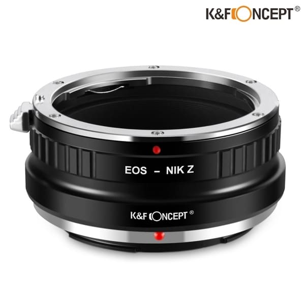 K&F Concept Lens Adapter Copper Mount for EOS-NIK Z