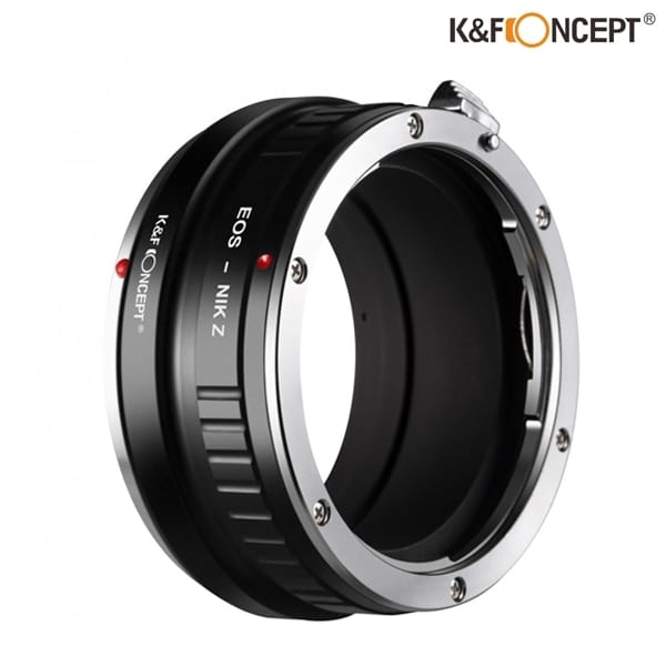 K&F Concept Lens Adapter Copper Mount for EOS-NIK Z