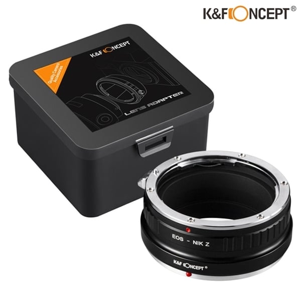 K&F Concept Lens Adapter Copper Mount for EOS-NIK Z