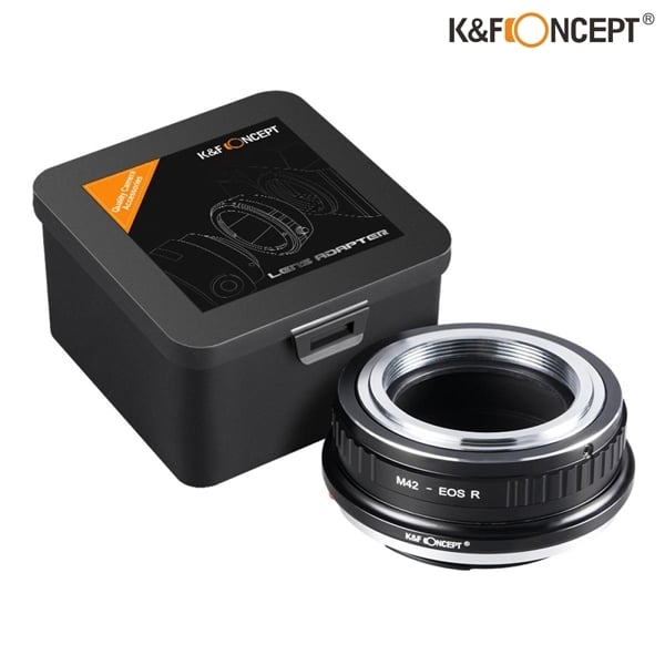 K&F Concept Lens Adapter Copper Mount for M42-EOS R