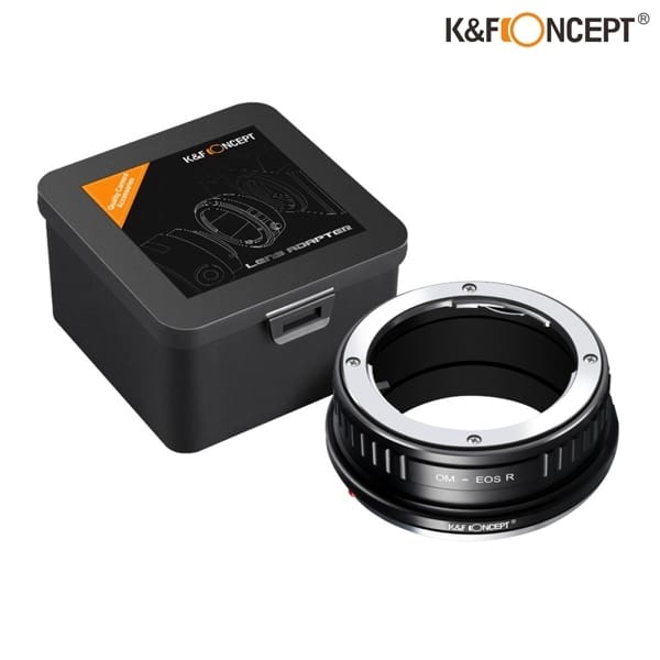 K&F Concept Lens Adapter Copper Mount for OM-EOS R