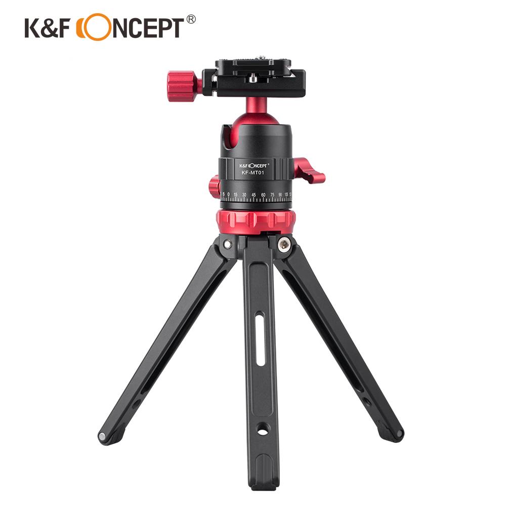 K&F Concept MT-01 mini Tripod Aluminium _BL_TP