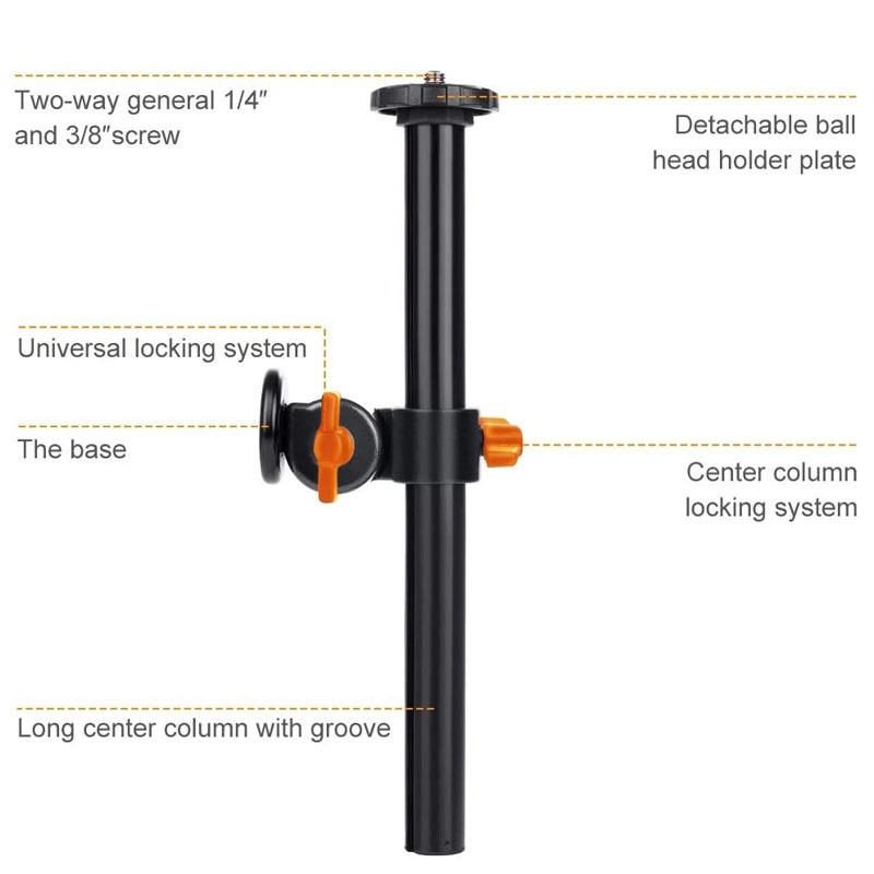K&F Concept Rotatable Multi-Angle Center Column for Camera Tripod_TP