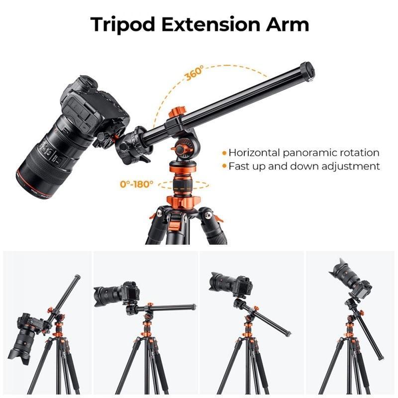 K&F Concept Rotatable Multi-Angle Center Column for Camera Tripod_TP
