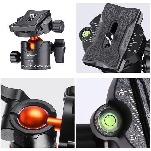 K&F Concept Tripod SA254M2 Aluminum Tripod with Monopod _TP
