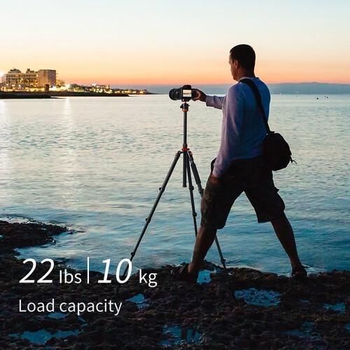 K&F Concept Tripod SA254M2 Aluminum Tripod with Monopod _TP