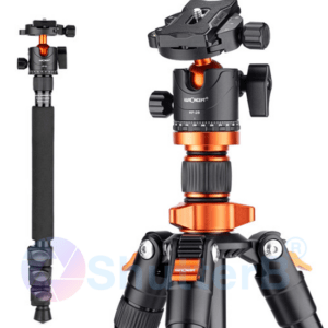K&F Concept Tripod SA254M2 Aluminum Tripod with Monopod