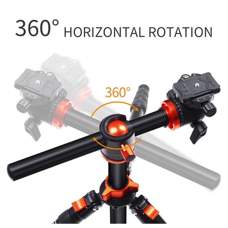 K&F Concept Tripod SA254T2 Magnesium Aluminum Alloy_TP