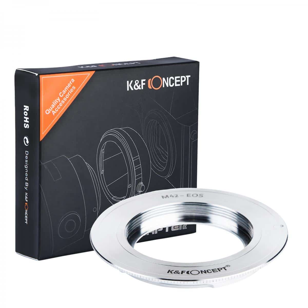 K&F LENS ADAPTER MOUNT M42 - EOS