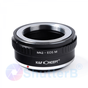 K&F LENS ADAPTER MOUNT M42 - EOS M