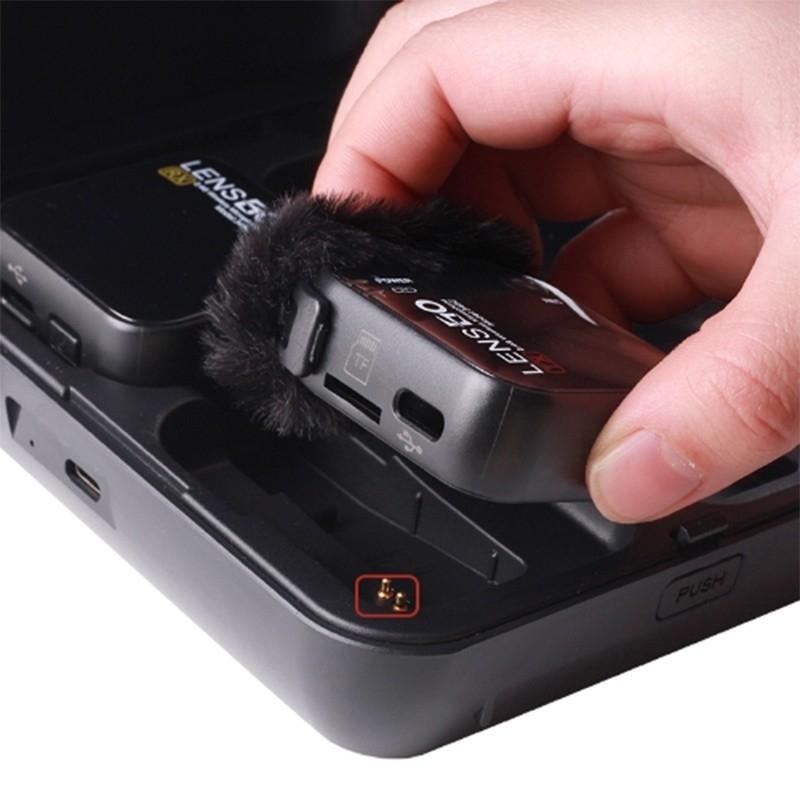 LENSGO LAVALIER WIRELESS MICROPHONE 2.4G 348C 1V1 B_TP