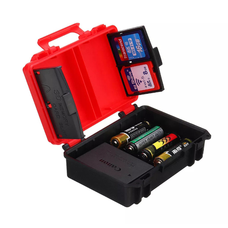 กล่องใส่การ์ด LENSGO D810 MINI BATTERY 4SD CASE_TP