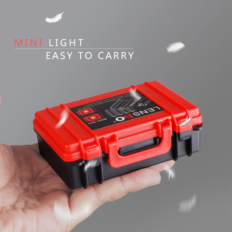 กล่องใส่การ์ด LENSGO D810 MINI BATTERY 4SD CASE_TP