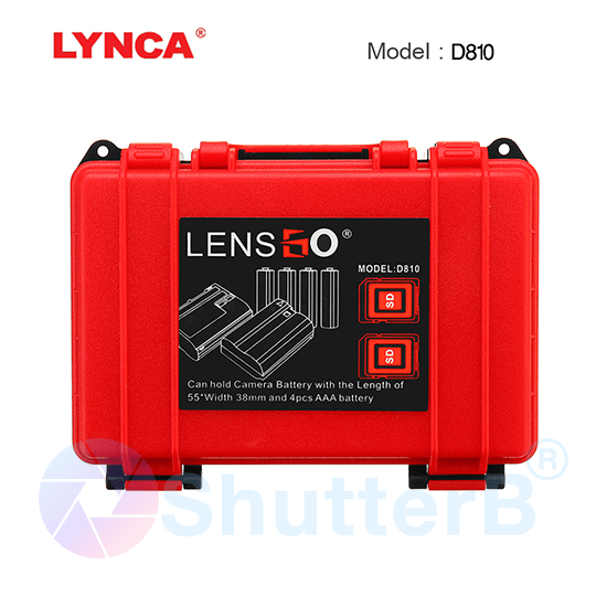 กล่องใส่การ์ด LENSGO D810 MINI BATTERY 4SD CASE