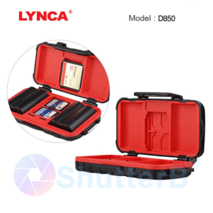 กล่องใส่การ์ด LENSGO D850 Luggage 2Battery 14SD CASE
