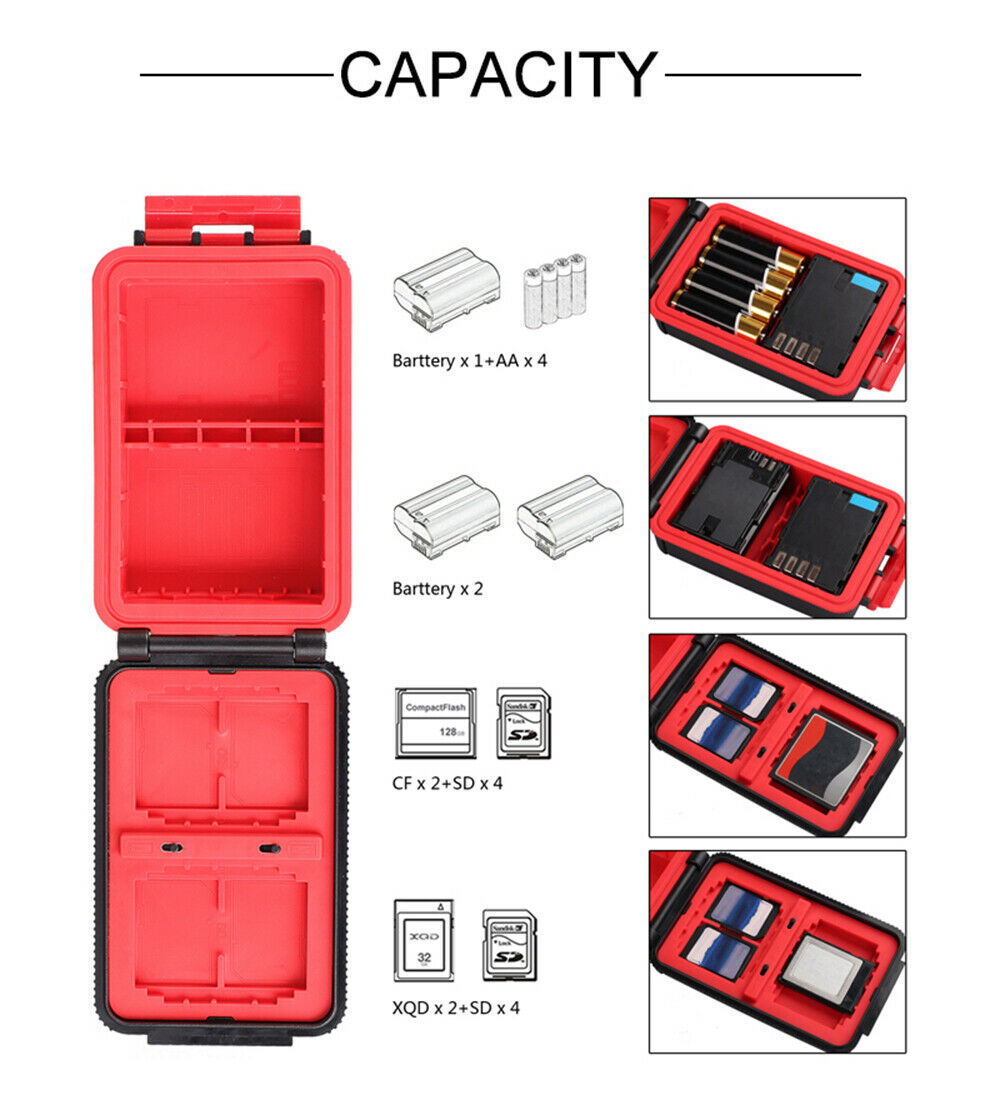 กล่องใส่การ์ด LENSGO D910 MINI BATTERY 6SD CASE_TP