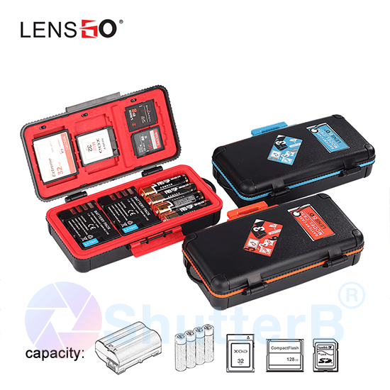 กล่องใส่การ์ด LENSGO D950 Luggage Battery&card case