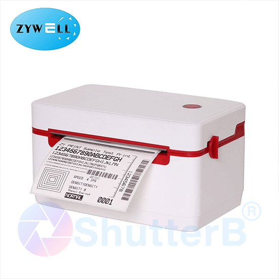 เครื่องปริ้น ZYWELL ZY909 BARCODE PRINTER เครื่องพิมพ์สติกเกอร์ ฉลากยา บาร์โค้ดพัสดุ ประกันศูนย์