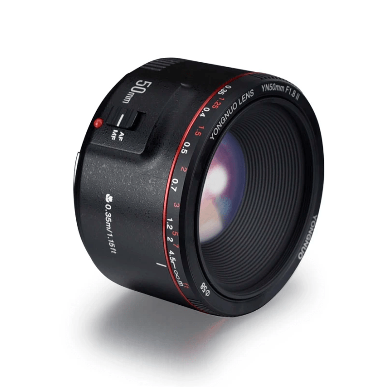LENS YONGNUO 50MM./F1.8 II FOR CANON BLACK - Image 2