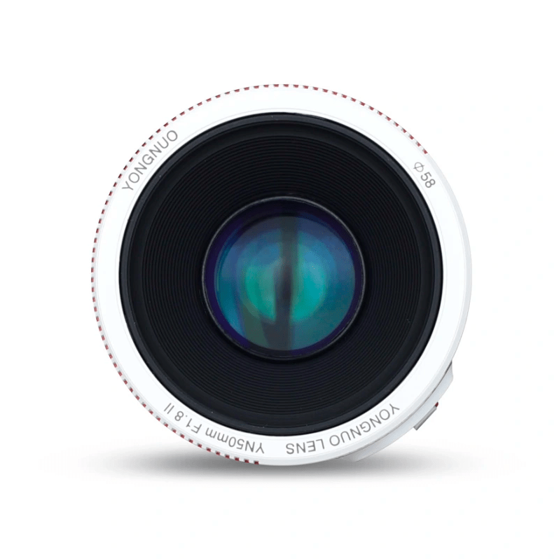 LENS YONGNUO 50MM./F1.8 II FOR CANON WHITE - Image 6