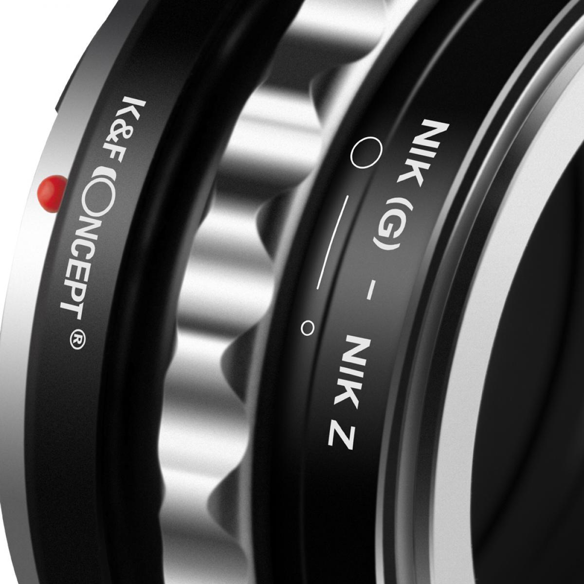 K&F LENS ADAPTER COPPER MOUNT NIK G - NIK Z - Image 6