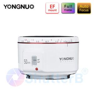 LENS YONGNUO 50MM./F1.8 II FOR CANON WHITE