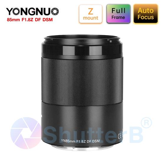 LENS YONGNUO 85MM F1.8Z DF DSM FOR NIKON Z MOUNT