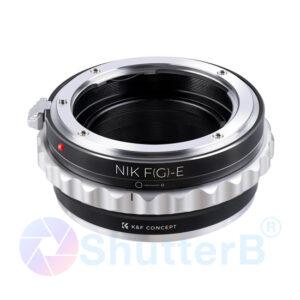 K&F LENS ADAPTER MOUNT NIK F(G)-E