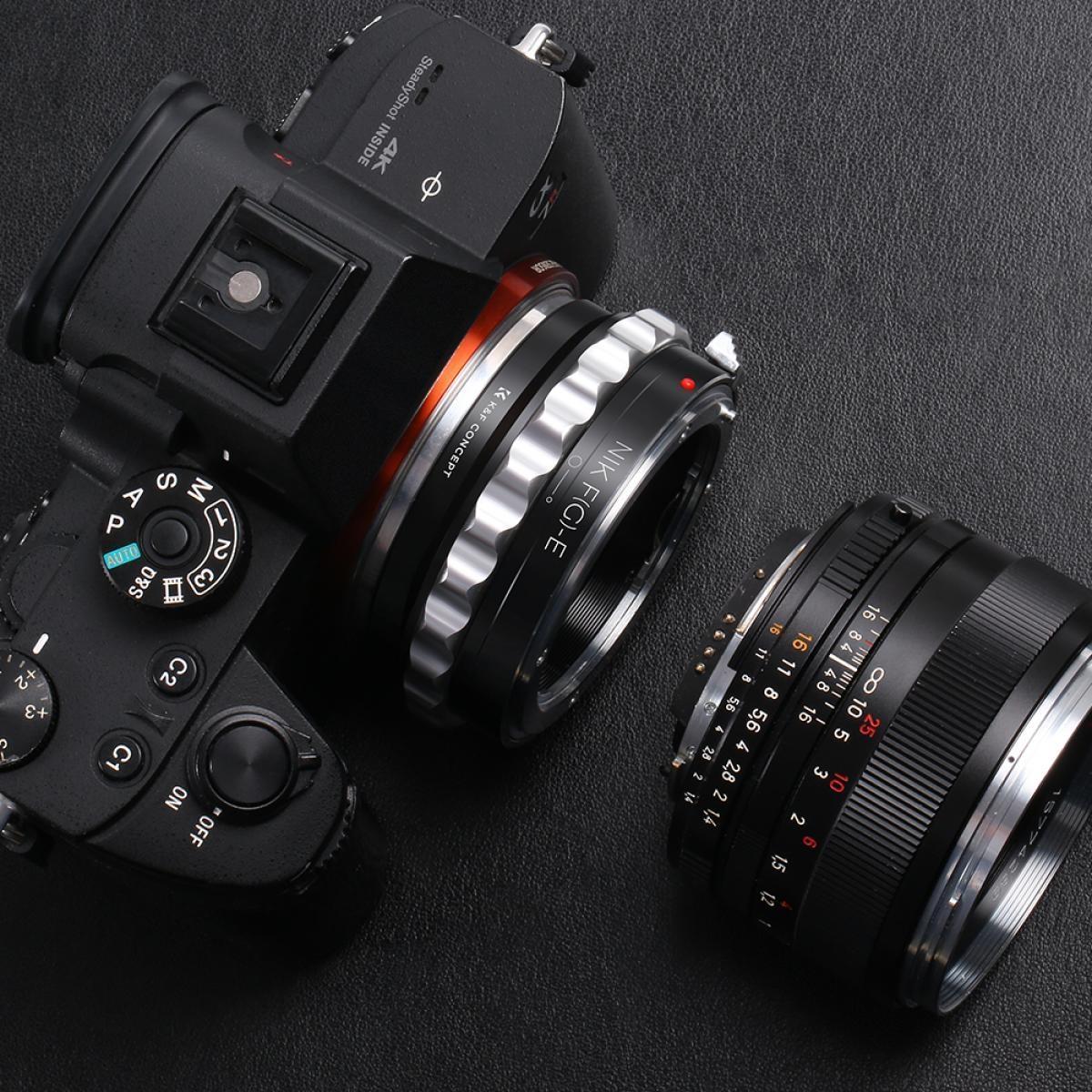 K&F LENS ADAPTER MOUNT NIK F(G)-E - Image 7