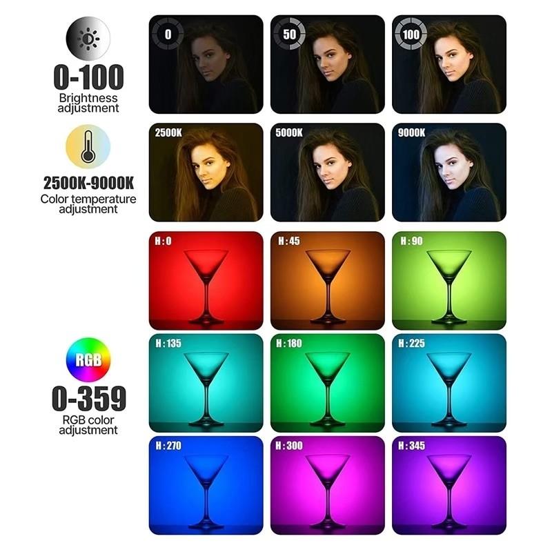 ULANZI VL120 RGB LED VIDEO LIGHT - Image 5