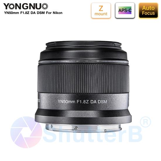 LENS YONGNUO 50MM F1.8Z DA DSM MOUNT FOR NIKON