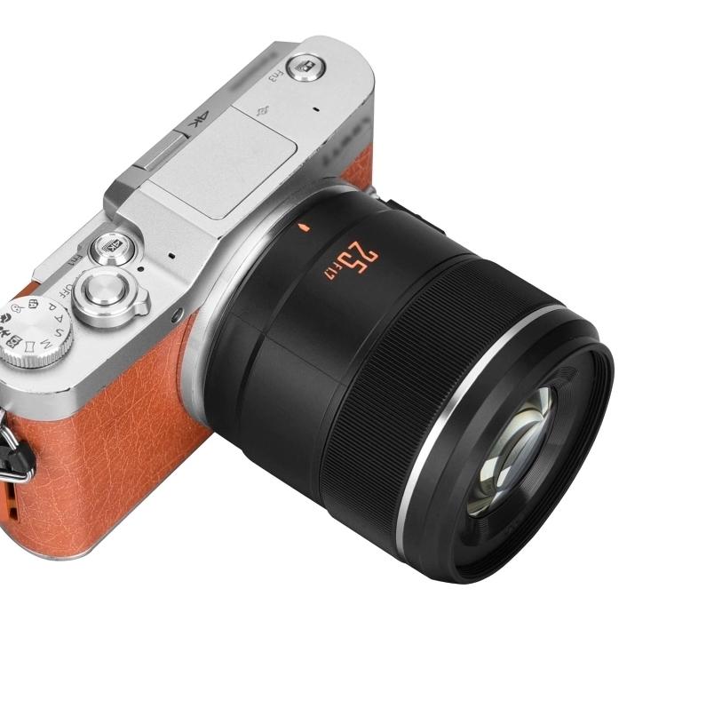 LENS YONGNUO 25MM./F1.7M 0.2M/0.GGFT FOR M4/3 - Image 7